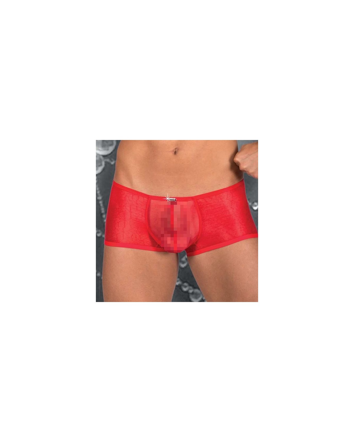 Boxer_push_up_micro_résille_rouge_7301_eros_veneziani
