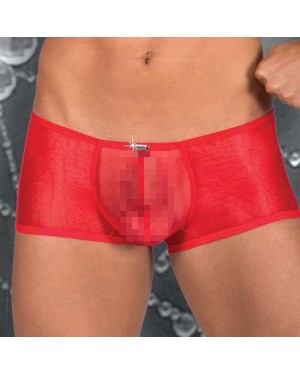 Boxer_push_up_micro_résille_rouge_7301_eros_veneziani