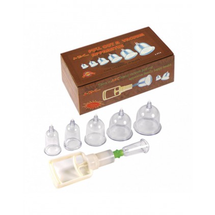 Set complet de cupping chinois - 6 cloches