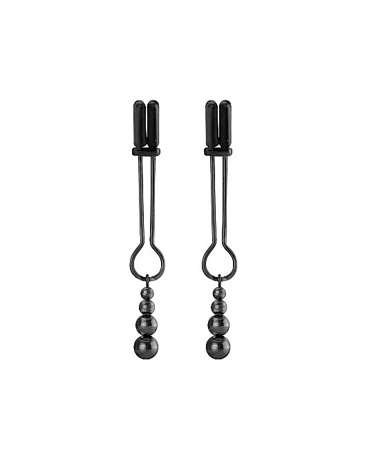 Pinces _tétons_Teasing_Nipple_Clamp_Noir_Ouch!