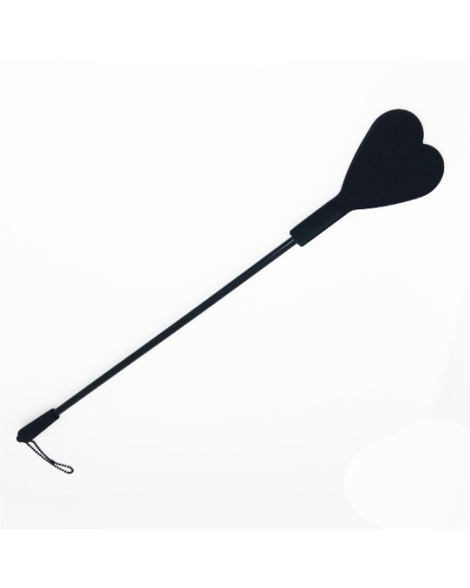 Cravache BDSM silicone en forme de coeur