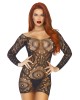 Mini_Robe_Manches_Longues_Motifs_Crochet_Leg_Avenue