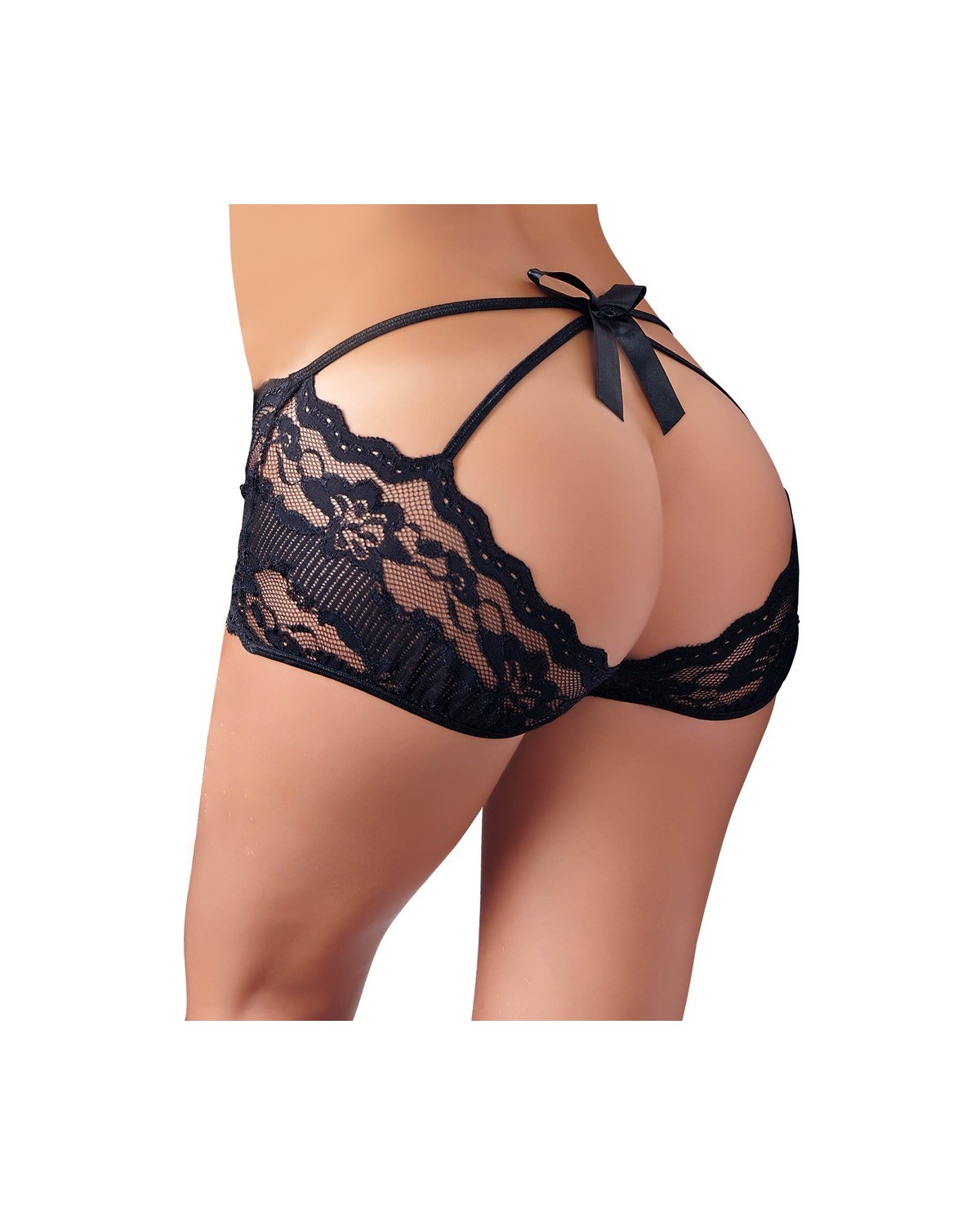 Shorty_dentelle_ouvert_Cottelli_Collection_Lingerie