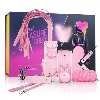Coffret Bondage Secret Pleasure Chest – Pink Pleasure