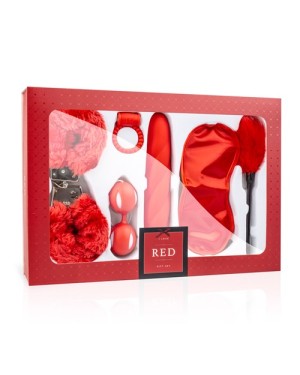 coffret érotique pour couple LoveBoxxx, I love red couples box, rouge, boîte