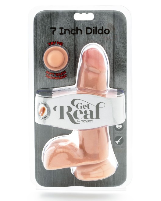 Gode_ventouse_et_testicules_Dual_Density_Dildo_7_inch_Balls