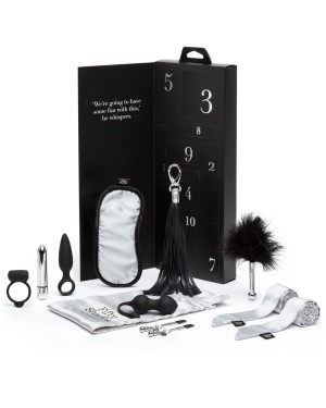 Coffret BDSM 10 jours de jeux punitifs - Fifty Shades of Grey