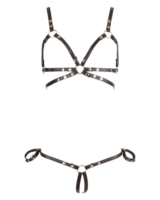 Ensemble_Bondage_Soutien_gorge_et_string_nus_Cottelli_Collection