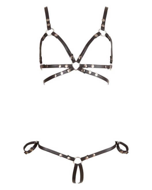 Ensemble_Bondage_Soutien_gorge_et_string_nus_Cottelli_Collection