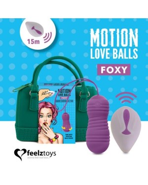 Boules de Geisha télécommandées 'Motion Love Balls Foxy' - FeelzToys