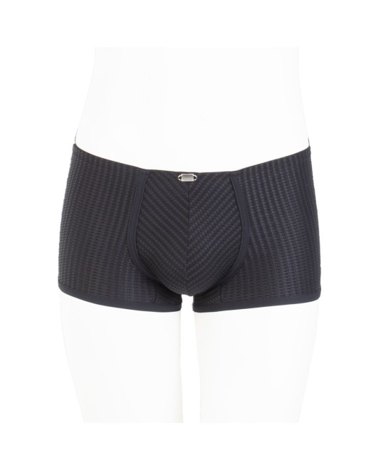 Boxer push-up noir opaque - Eros Veneziani