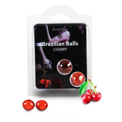 'Duo Brazilian Balls' Gel Intime Comestible - Secret Play