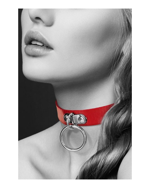 Collier_Fétish_Rouge_Bijoux_pour_Toi