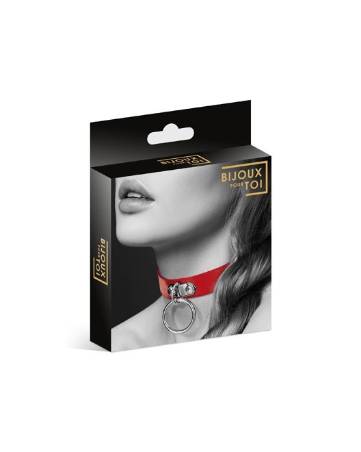 Collier_Fétish_Rouge_Bijoux_pour_Toi