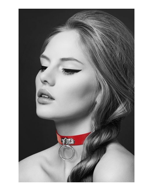 Collier_Fétish_Rouge_Bijoux_pour_Toi