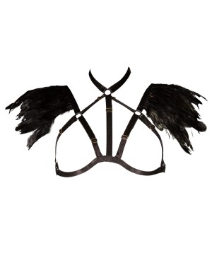 Top Harnais Epaulettes Ailées