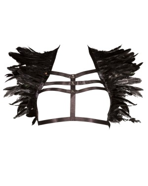 Top_Harnais_Seins_Nus_à_Plumes