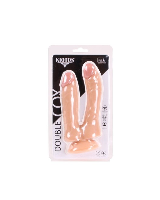 Dildo_Double_Pénétration_19_cm_Ventouse_Kiotos_Cox