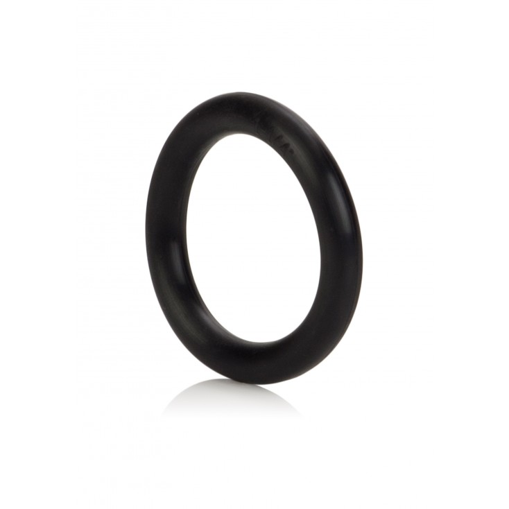 Cockring_Noir_Rubber_Ring_Taille_Small_CalExotics