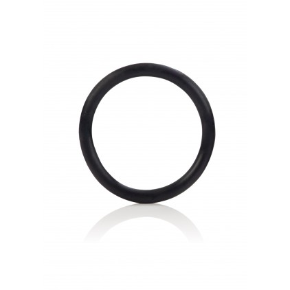 Cockring_Noir_Rubber_Ring_Taille_Large_CalExotics