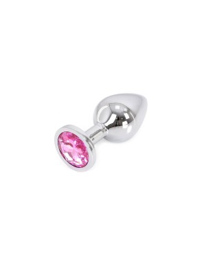 Bijou Plug Anal Aluminium - Médium