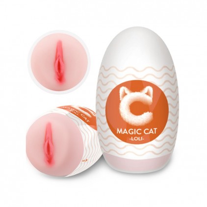 Masturbateur Masculin Réaliste Vagin Petites Lèvres ‘Loli’ - Magic Cat