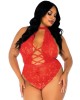 body-string-ouvert-dentelle-grande-taille-leg-avenue-rouge