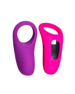 Anneau Vibrant Rechargeable pour Couple' Hurricane'