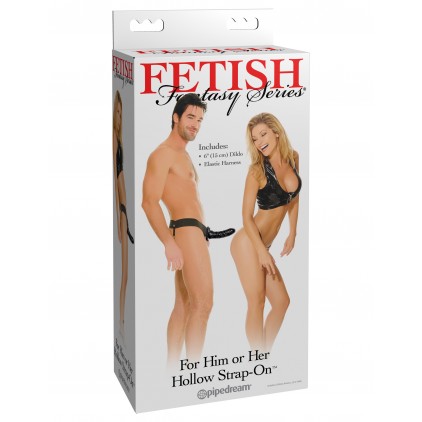 FFS For Him or Her Hollow Strap-On Black