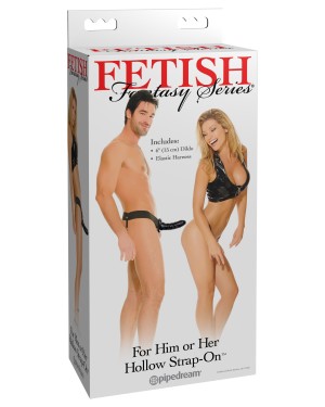 FFS For Him or Her Hollow Strap-On Black