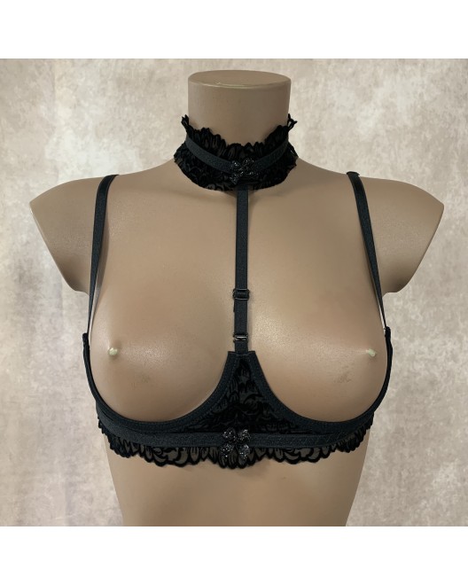 Soutien-Gorge Seins Nus avec Harnais - Collection Exclusive Paradise Boutik