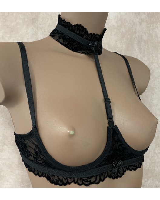 Soutien-Gorge Seins Nus avec Harnais - Collection Exclusive Paradise Boutik