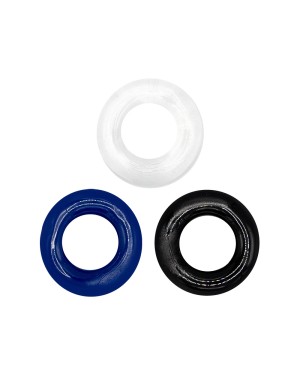 Lot de 3 Cockrings 15 mm 'Hard Me 1'