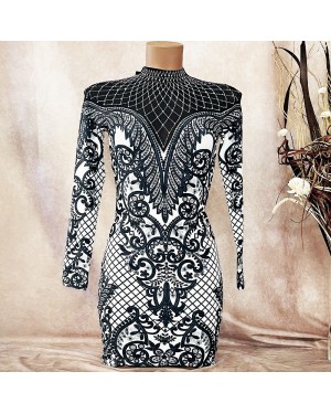 Robe Glamour à Strass