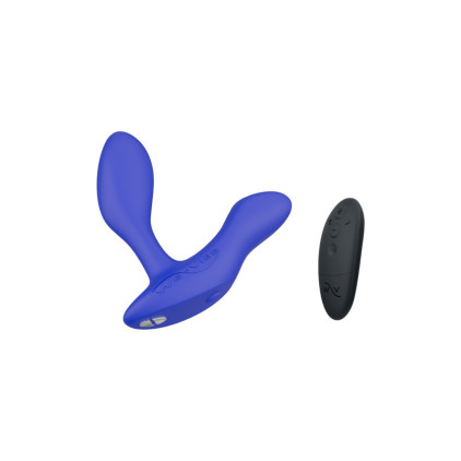 Double Stimulateur Prostatique Vibrant ‘Vector +’ Bleu - We-Vibe