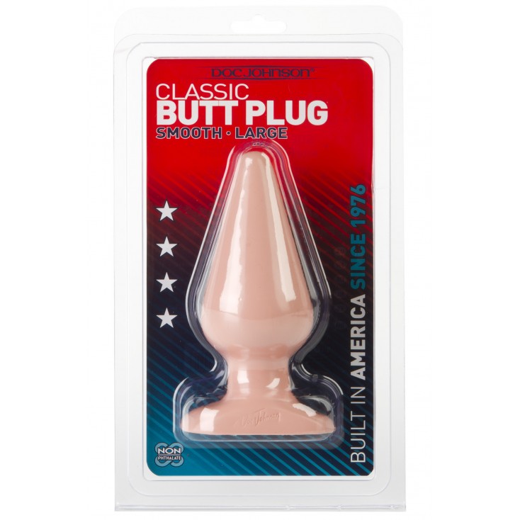 Classic Butt Plug Smooth Large