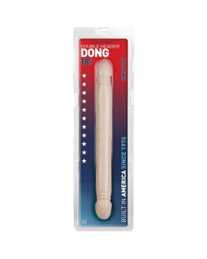 Double Header Dong 18" Smooth