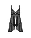 Nuisette_Babydoll_String_Ouvert_Sedila_Obsessive
