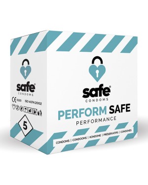 Préservatifs Perform Safe ‘Performance’ x 5 – Safe Condoms