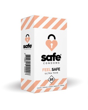 Préservatifs Feel Safe ‘Ultra Thin’ x 10 – Safe Condoms