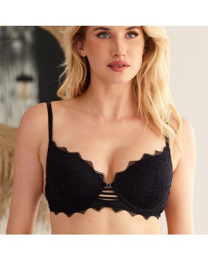 Soutien-Gorge en Dentelle Graphique ‘Maya’ – Valege Lingerie