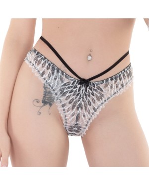 String Brésilien en Dentelle Plume – Eros Veneziani