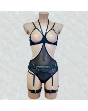 Ensemble Lingerie Bondage 5 Pièces