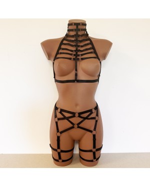 Ensemble de Lingerie Bondage 2 Pièces