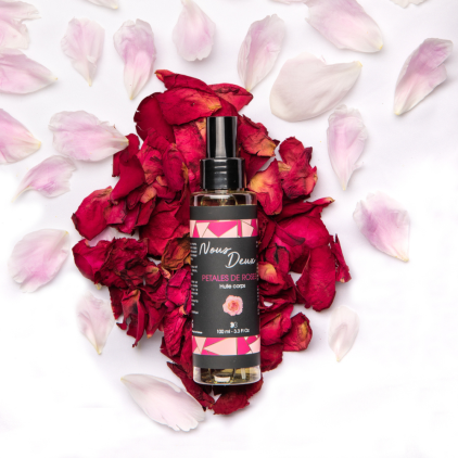 Huile de Massage Parfumée 'Pétales de Roses' 100 ml - Nous Deux