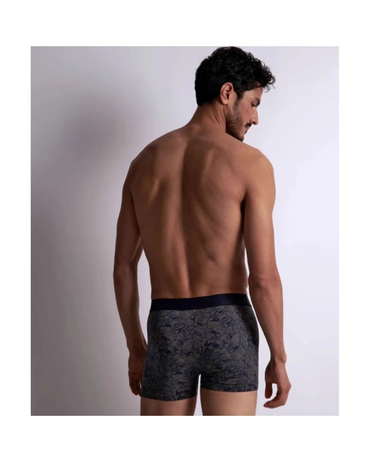 Boxer_Homme_Marine_Palm_Aubade_Lingerie