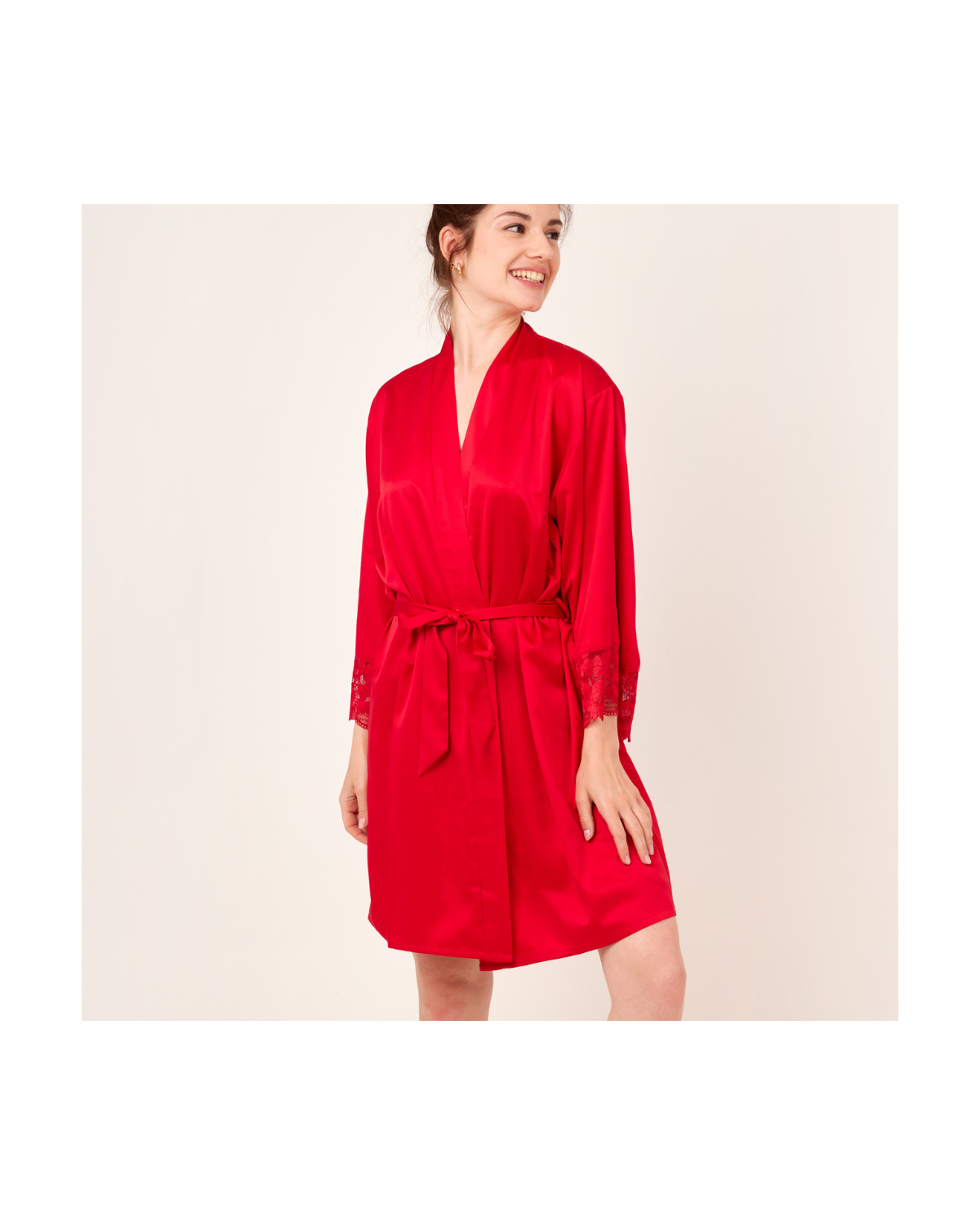 Kimono_Manches_Longues_Satin_Dentelle_Paris_Valege_Lingerie