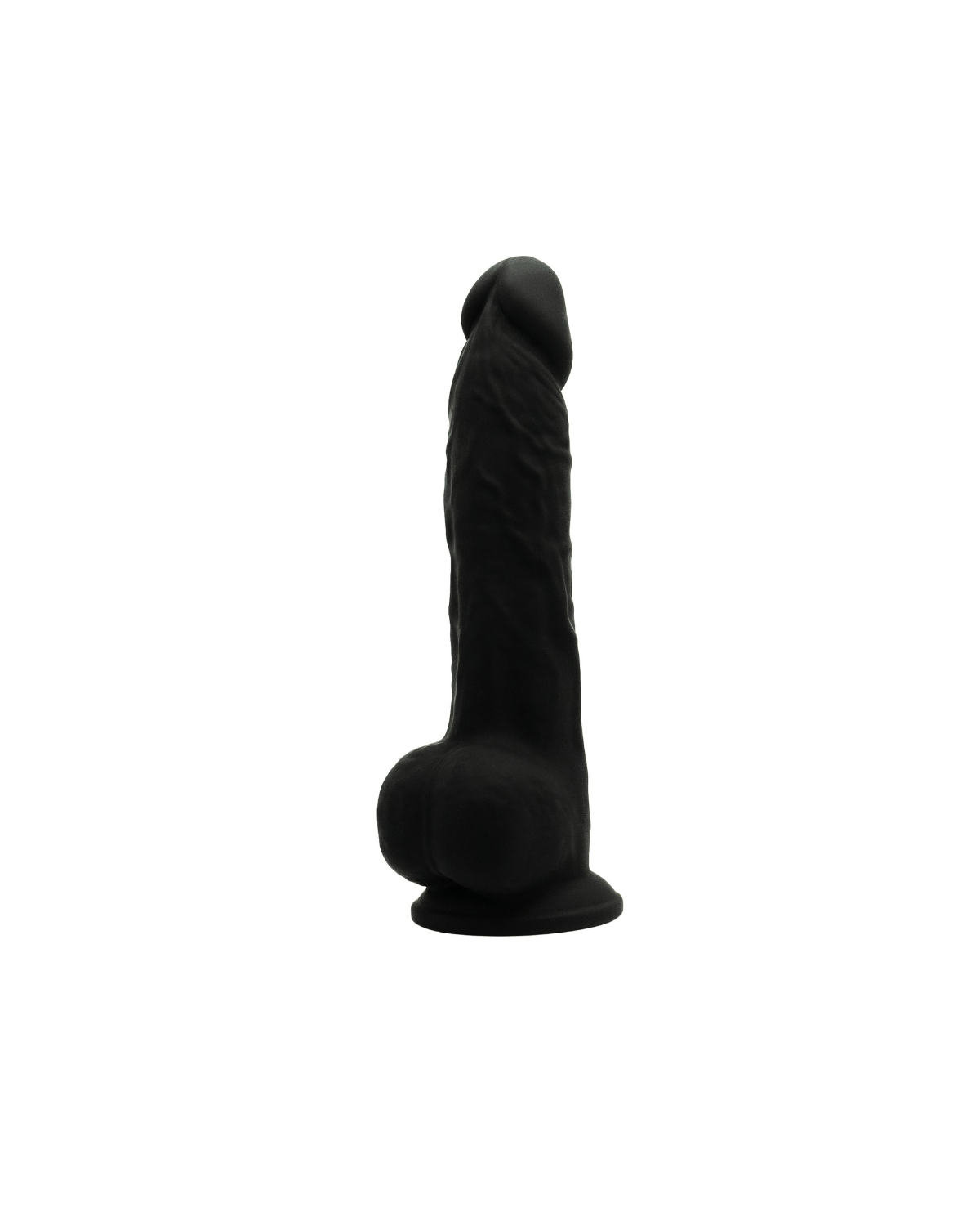 dildo à ventouse réaliste Feel Me, noir, Paradise Boutik, 18,8cm