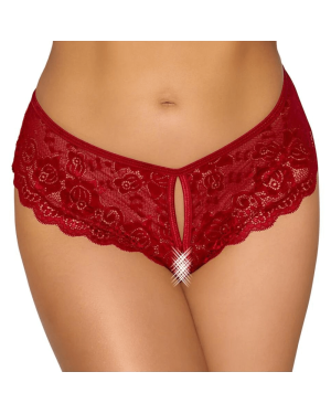 Culotte_Fendue_Dentelle_Rouge_Cottelli_Lingerie