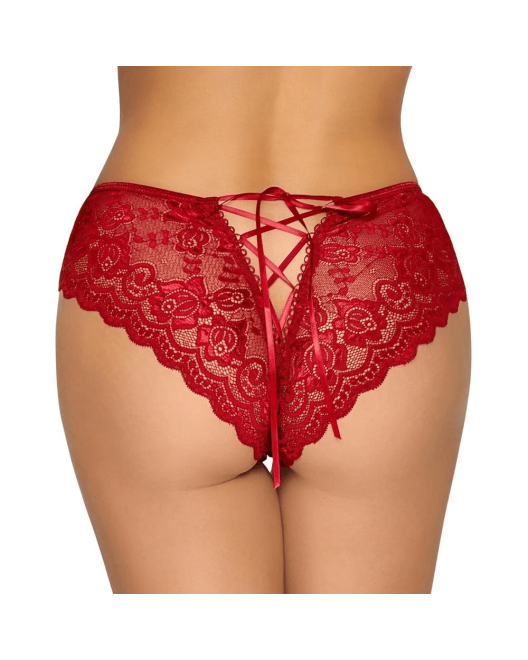 Culotte_Fendue_Dentelle_Rouge_Cottelli_Lingerie